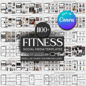 The Complete Fitness & Gym Content Library (1100+ PLR/MRR)
