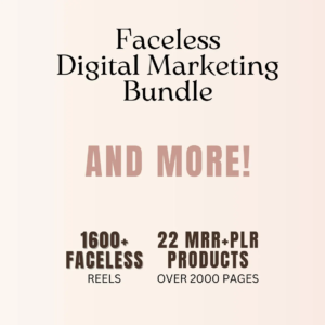 22 Faceless Digital Marketing MRR Products – DFY Master Resell Rights Bundle