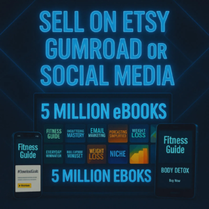 5 Million eBooks Mega Bundle – PLR & MRR Resellable Digital Products for Passive Income