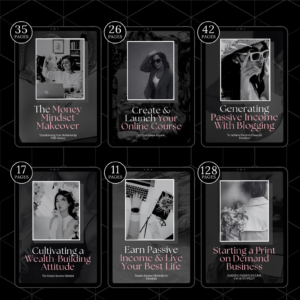 MRR Passive Income eBook Bundle – PLR & Master Resell Rights (DFY Digital Products)