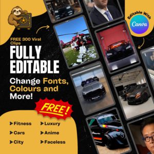 Male Fitness Reels – 600+ Faceless Video Bundle | Digital Download | PLR & MRR Rights